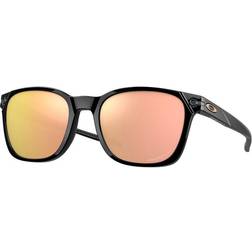 Oakley Ojector Polished Black Prizm Rose Gold Polarized