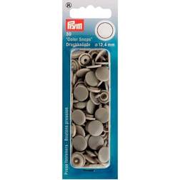 Prym Plasttryckknappar Color snaps Ø12,4 mm Grå 30st