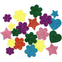 Creativ Company Foamforms Glitter, 100pcs