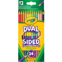 Crayola Duo, dobbelt farveblyanter 12 stk