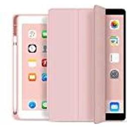 Tech-Protect SC Pen Magnetic Case Compatible with iPad Air 4 2020, Ultra Thin Cover with Stand Function Auto Sleep/Wake Up Protective Case, Pink