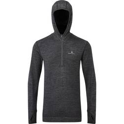 Ronhill Life Seamless Hoodie Men - Black Marl