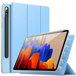 Teknikproffset Tri-fold fodral med stativfunktion för Galaxy Tab S7 11" Blå