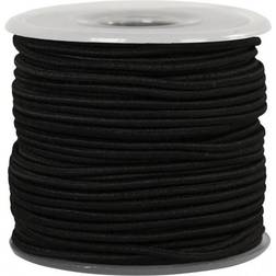 Creativ Company Elastic Black, 25m