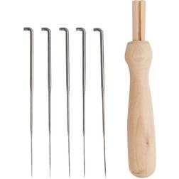 Creativ Company Pratique Porte-Aiguille À Feutrer En Bois Réf 41237