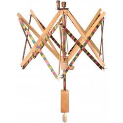 Knitpro KP35001 Winding & Dispensing Accessories Signature Swift, Wood, Multi-Colour, 30 x 35 x 30 cm