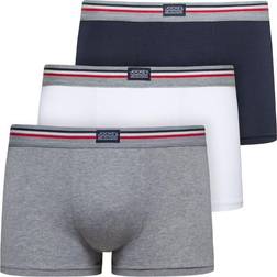Jockey Cotton Stretch Short Trunk 3-pack - Navy