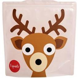 3 Sprouts Deer Sandwich Bag 2-pack