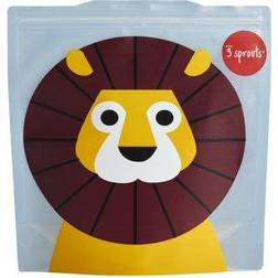 3 Sprouts Lion Sandwich Bag 2-pack