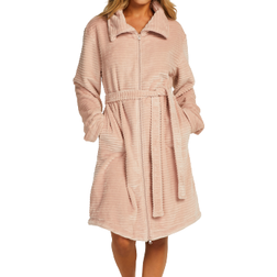 Hunkemöller Fleece Bathrobe - Pink