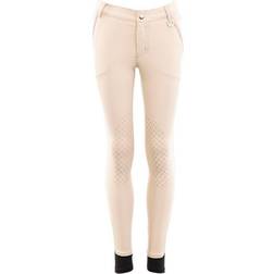 Br Maja Silicone Knee Patch Riding Breeches Junior