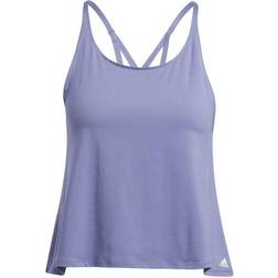 Adidas Yoga Crop Top - Viola