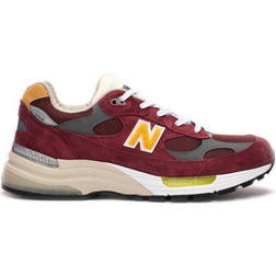 New Balance 992 M - Burgundy With White