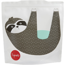 3 Sprouts Sloth Sandwich Bag 2-pack