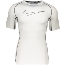 NIKE Dri-Fit Pro Short Sleeve Top Men - White/Black