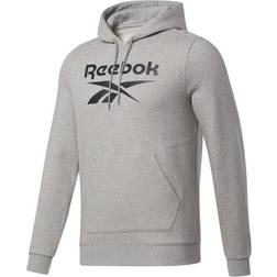 Reebok Identity Fleece Hoodie - Medium Grey Heather/Black