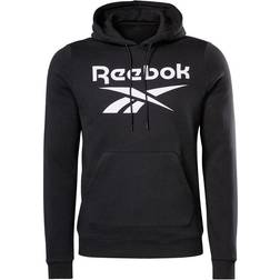 Reebok Identity Fleece Hoodie - Black/White