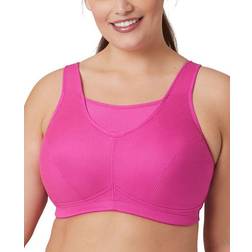 Glamorise No-Bounce Camisole Sports Bra Plus Size - Rose Violet