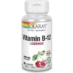 Solaray Vitamin-B12 Cherry 2000mcg 90 pcs