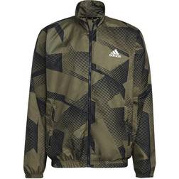 adidas Sportswear Graphic Track Top - Multicolor/Orbit Green/Carbon