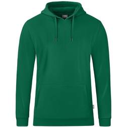 JAKO Sweater Met Kap Organic - Groen