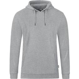 JAKO Organic Hooded Sweater - Light Grey Melange