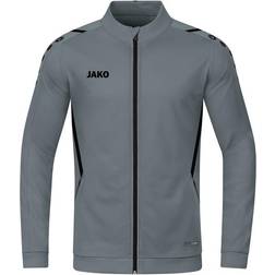 JAKO Challenge Polyester Jacket Unisex - Stone Grey/Black