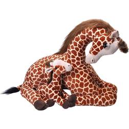 Wild Republic Jumbo Mom & Baby Giraffe 76cm