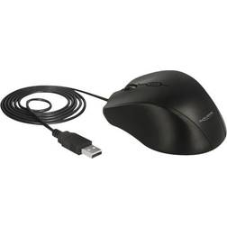 DeLock 12548 Ratón USB Óptico 2400 DPI