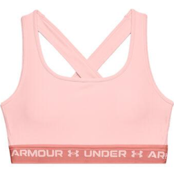 Under Armour Crossback Mid Sports Bra - Beta Tint/Stardust Pink