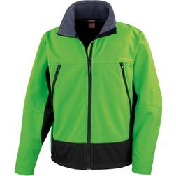 Result Mens Softshell Activity Waterproof Windproof Jacket - Bleu/Rouge