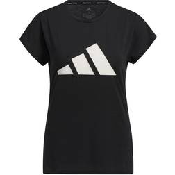 adidas 3-Stripes Training T-shirt Women - Black/White