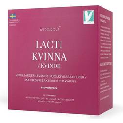 Nordbo LactiKvinna 60 Pcs