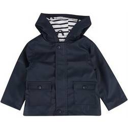 Larkwood Baby Boys Rain Jacket - Bleu/Jaune/Rose