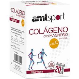 Ana Maria LaJusticia Colageno Con Magnesio Vitamina C Sin Gluten 20 Sticks 20 pcs