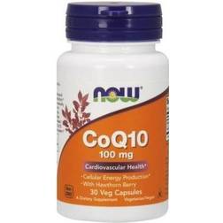NOW CoQ10 100 mg 30 Veg Capsules 30 stk