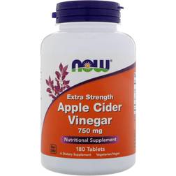 Now Foods APPLE CIDER VINEGAR EXTRA STRENGTH 750 mg 180 stk