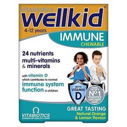 Vitabiotics Wellkid Immune Chewable 30 Tablets