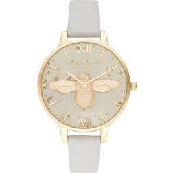 Olivia Burton Celestial 3D Bee Pearl & (OB16GD37)