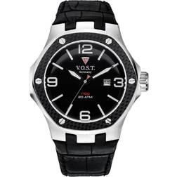 V.O.S.T V.O.S.T. Germany Quartz, 44mm, 20ATM (V100.010.3S.SC.L.B)
