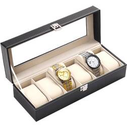 eStore Luxurious Watch Box for 6 Watches