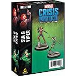 Atomic Mass Games Marvel Crisis Protocol: Sin And Viper Character Pack