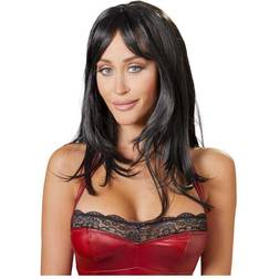 Cottelli Collection Lifelike Wig 19.7 inch Black