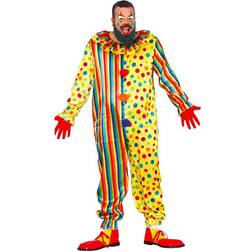 Fiestas Guirca Clown Jumpsuit Maskeraddräkt