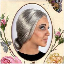 Th3 Party Atosa 43606 Old Woman Wig Grey Unisex – Adult