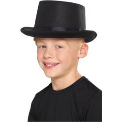 Smiffys Chapeau Haut de Forme Noire pour enfant