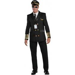 Amscan Flygkapten maskeraddräkt
