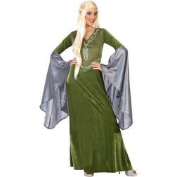 Th3 Party Atosa 54533 Costume Elf Princess Woman M-L Green-Carnival, Women