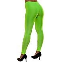 Wicked Costumes Leggings NEON Grøn Medium/large