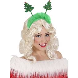 Vegaoo WIDMANN Headband Christmas Trees Unisex-adult, Green, One Size, vd-wdm05682